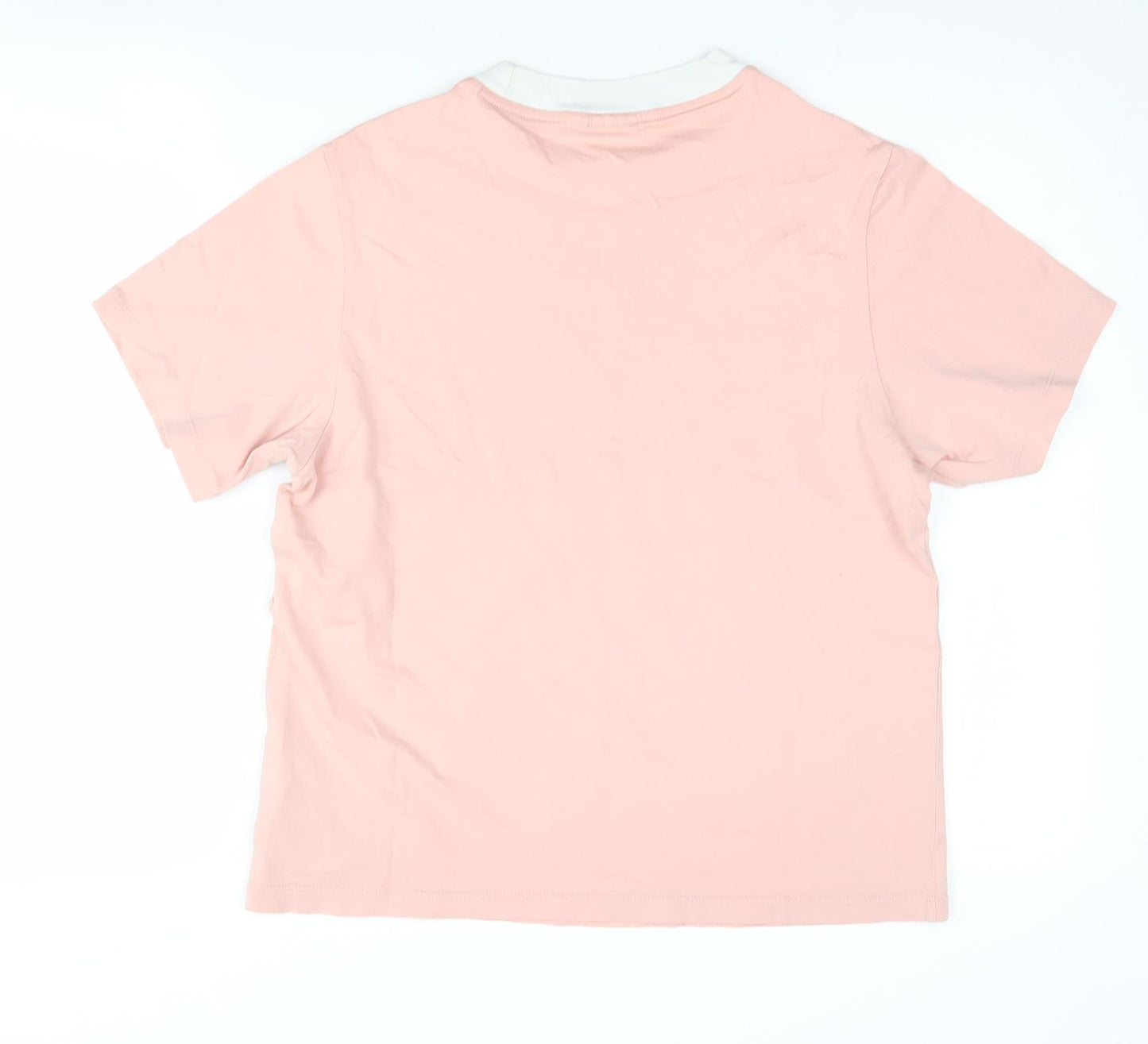 adidas Pink Women's Ringer T-Shirt Size 8