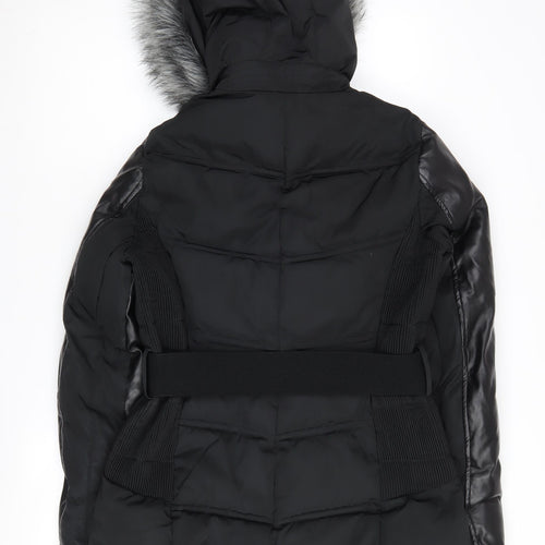 Sicily Clothing Women's Black Puffer Jacket L
