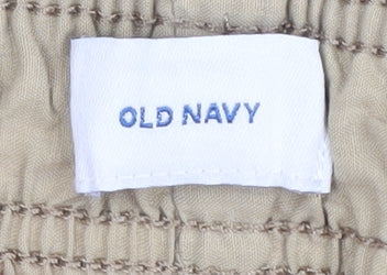 Old Navy Men's Beige Jogger Trousers, Size M