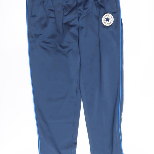 Converse Boys Blue Track Pants, 10-12 Years, Sports Style