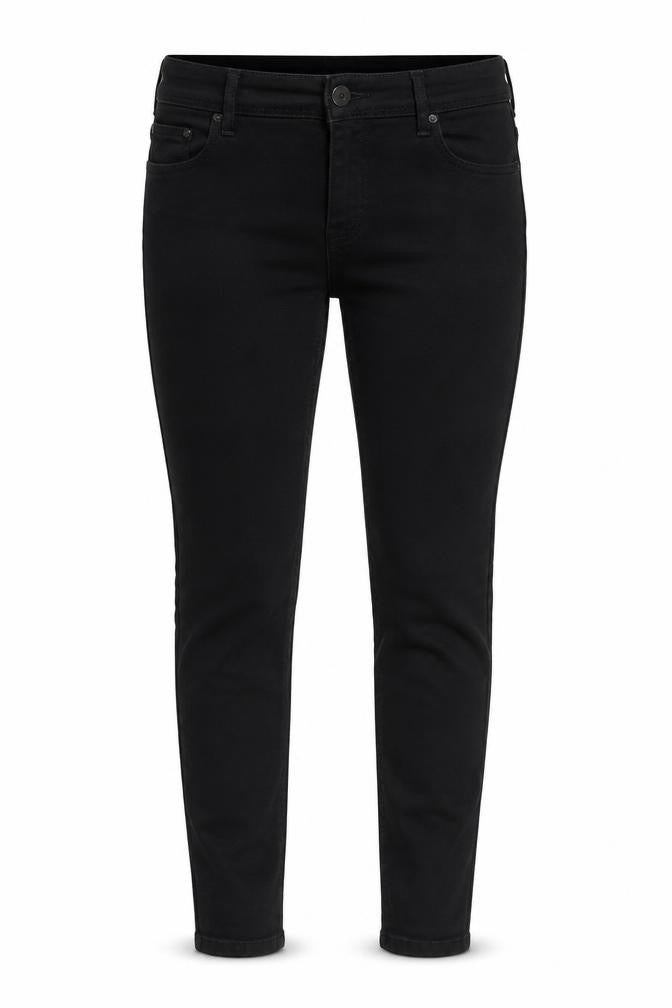 Front view of River Island Women's Black Skinny Jeans, size 28