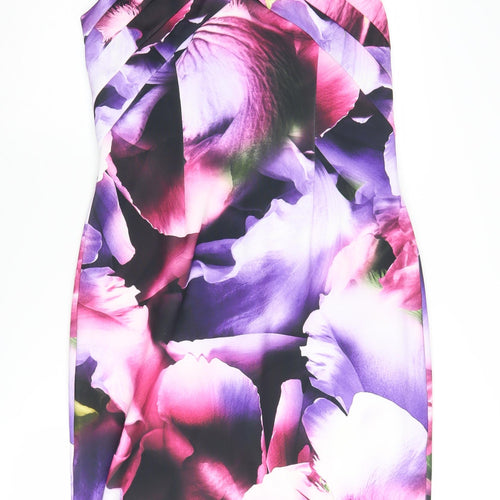 Roman Women's Multicoloured Floral Shift Dress Size 12