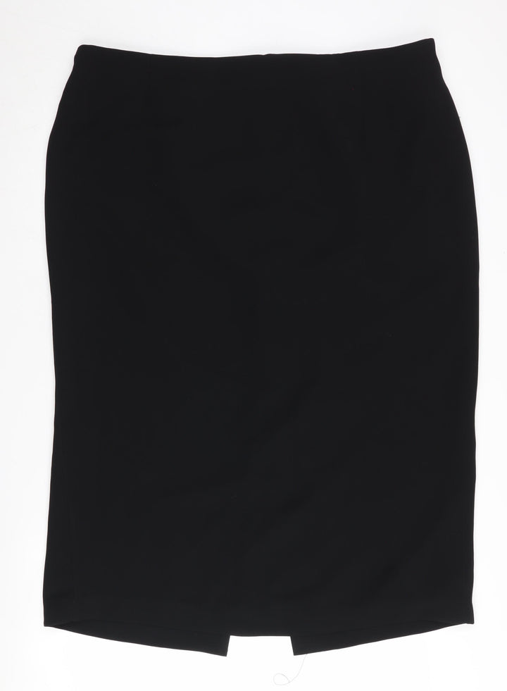 Essence Women's Black Pencil Skirt Size 22