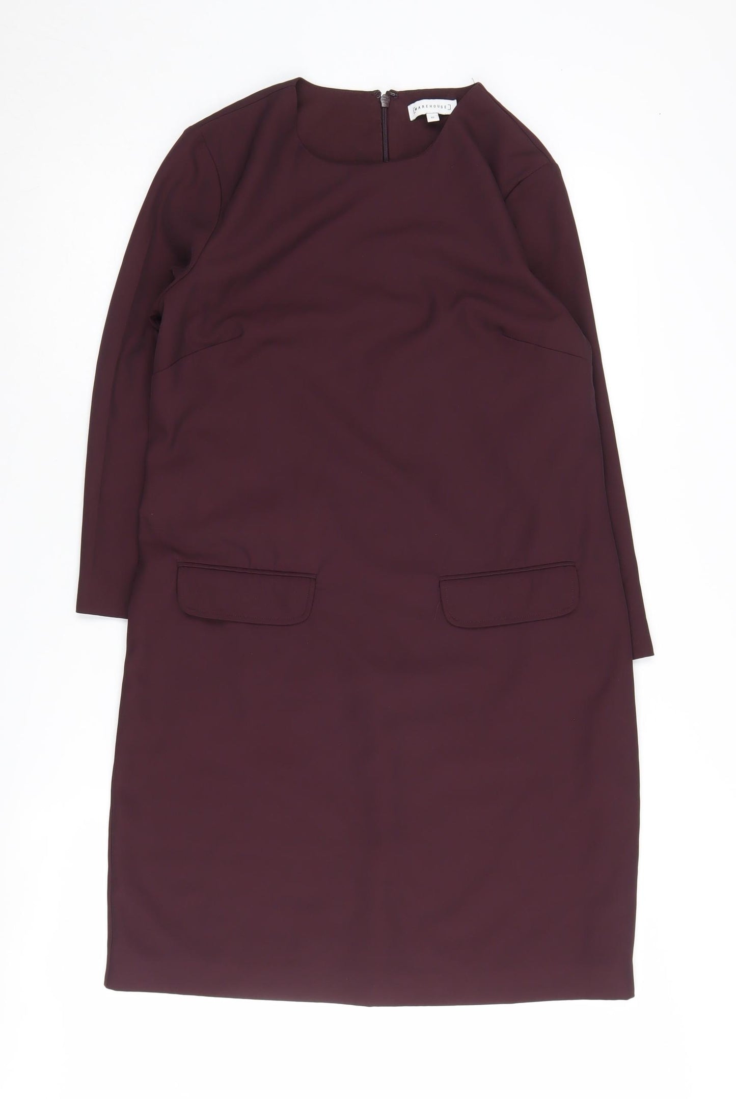 Warehouse Women's Purple Shift Dress Size 10