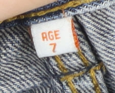 Debenhams Boys Blue Denim Jeans Age 7 Straight Fit