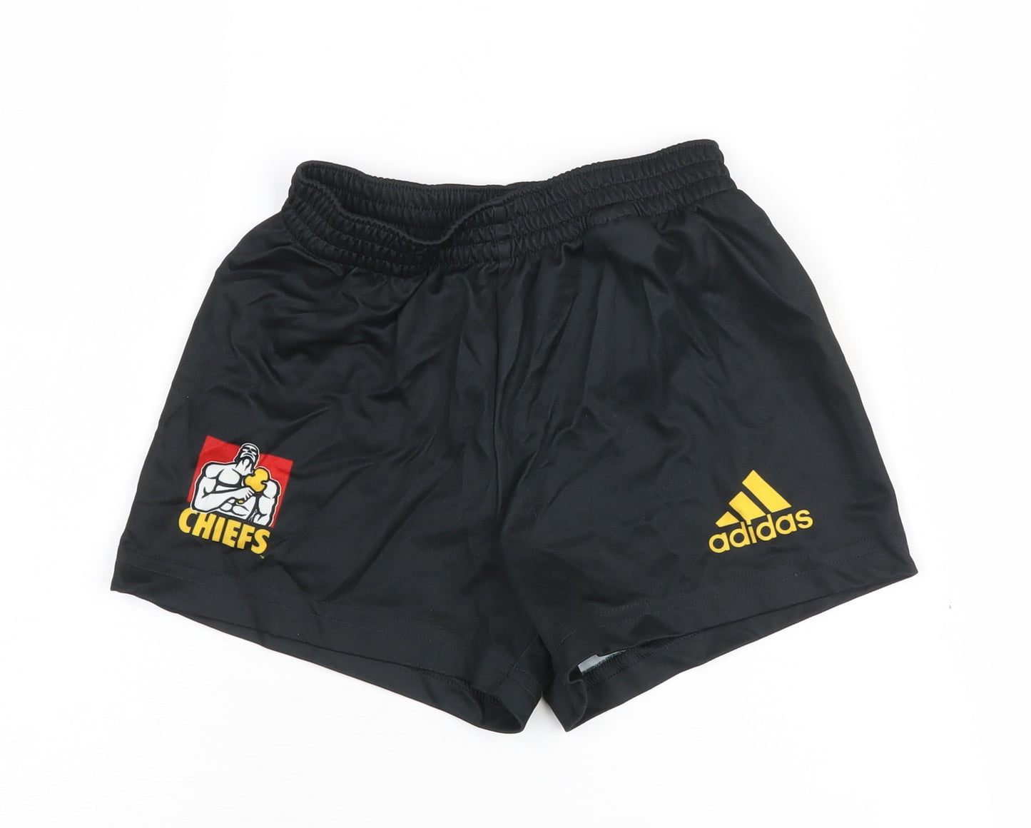 Adidas Boys Black Athletic Shorts 3-4Y - Lightweight Activewear