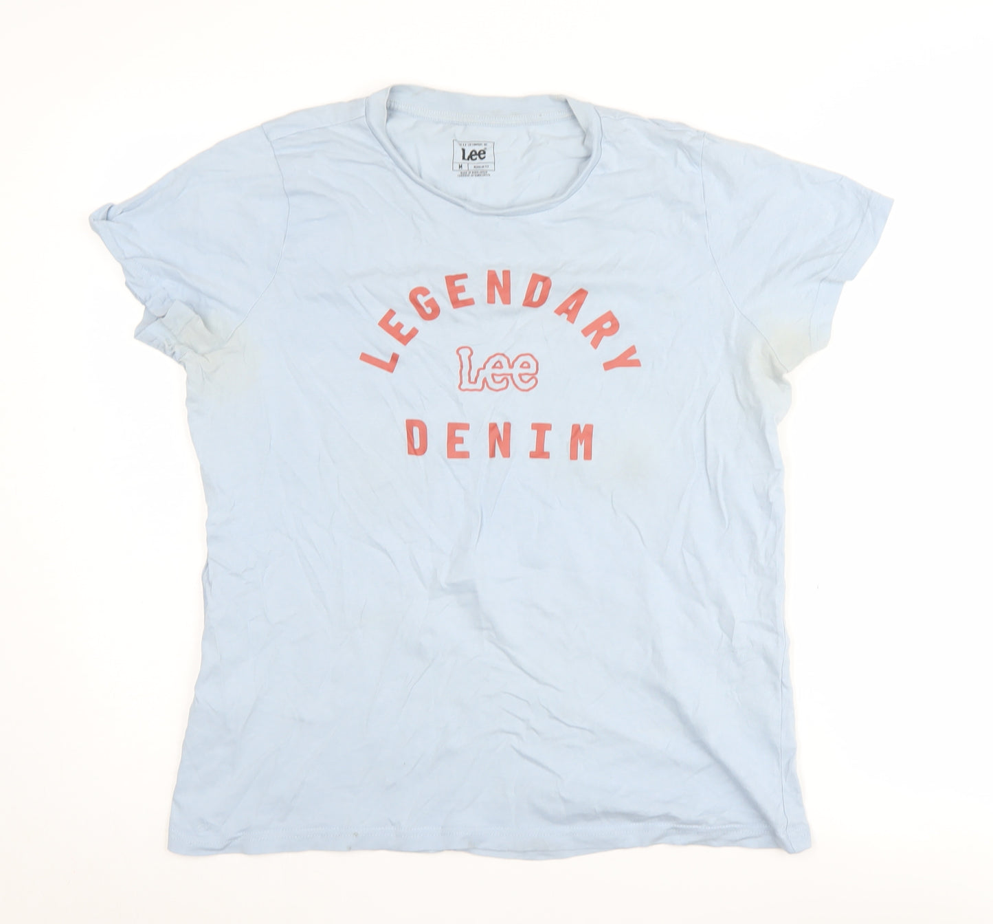 Lee Men's Blue M Graphic T-Shirt Regular Fit