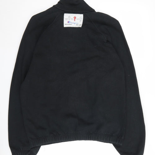 Champion Men's Black Medium Pullover Sweatshirt