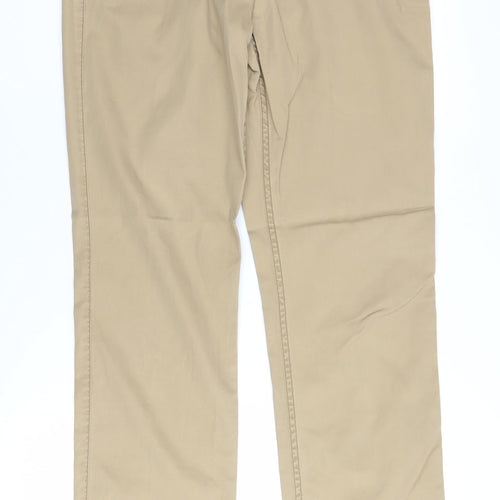 Tommy Hilfiger Women's Beige Chino Trousers Size 8