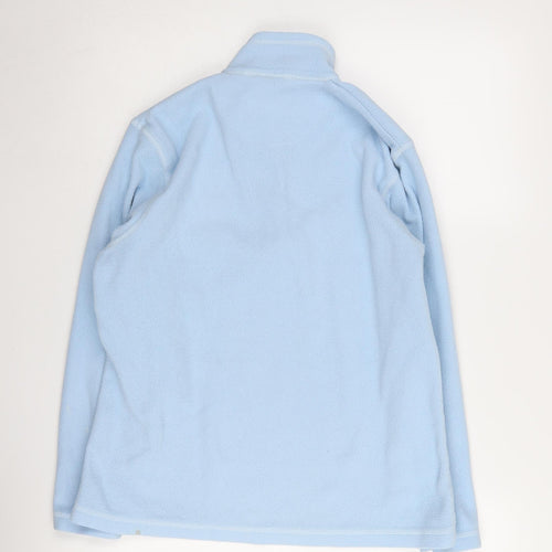 Regatta Women's Blue Fleece 1/2 Zip Sweatshirt UK 12