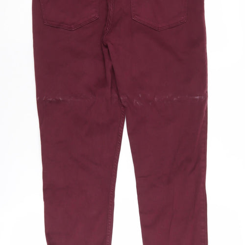 Abercrombie & Fitch Women's Red Slim Jegging Jeans Size 10