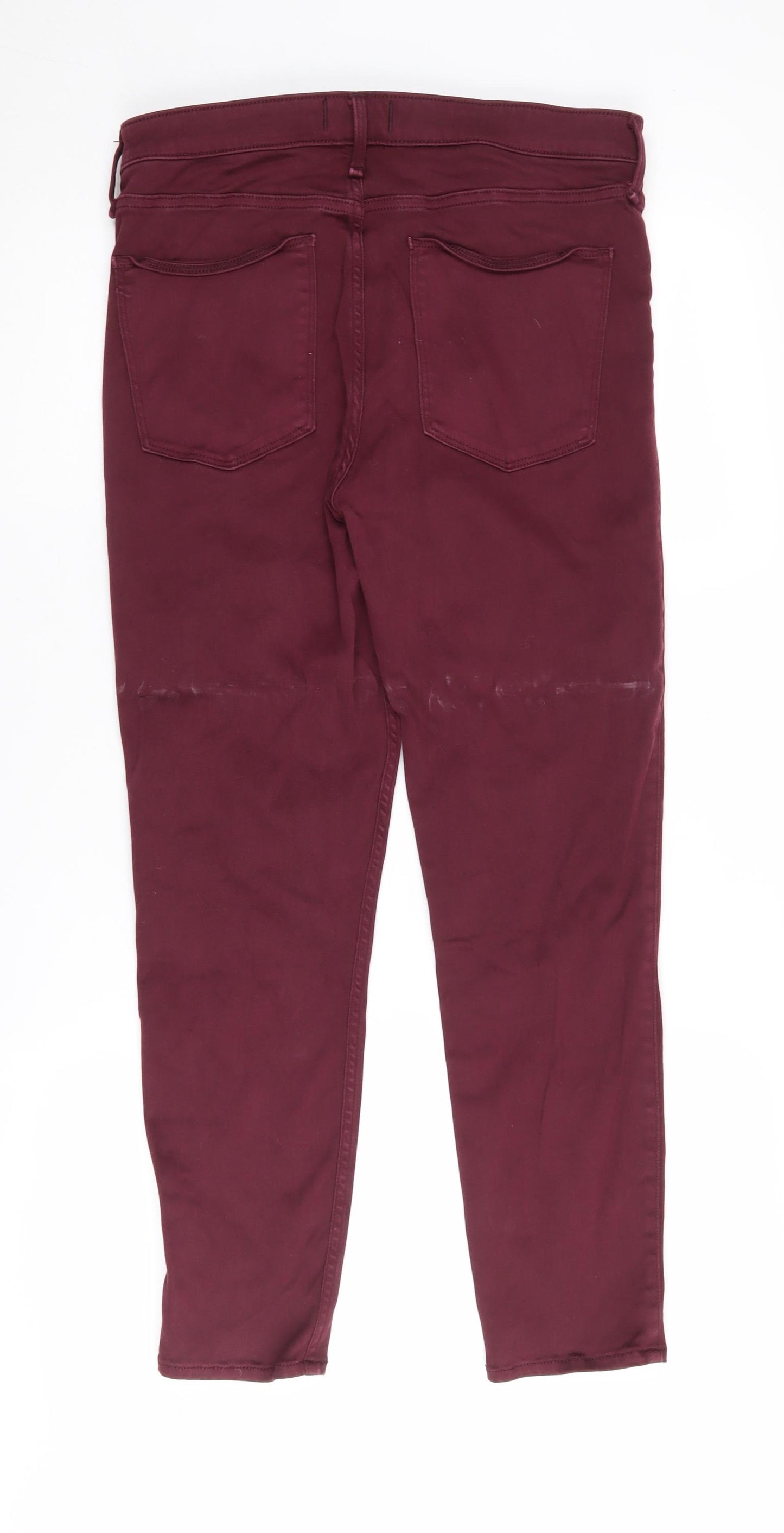 Abercrombie & Fitch Women's Red Slim Jegging Jeans Size 10