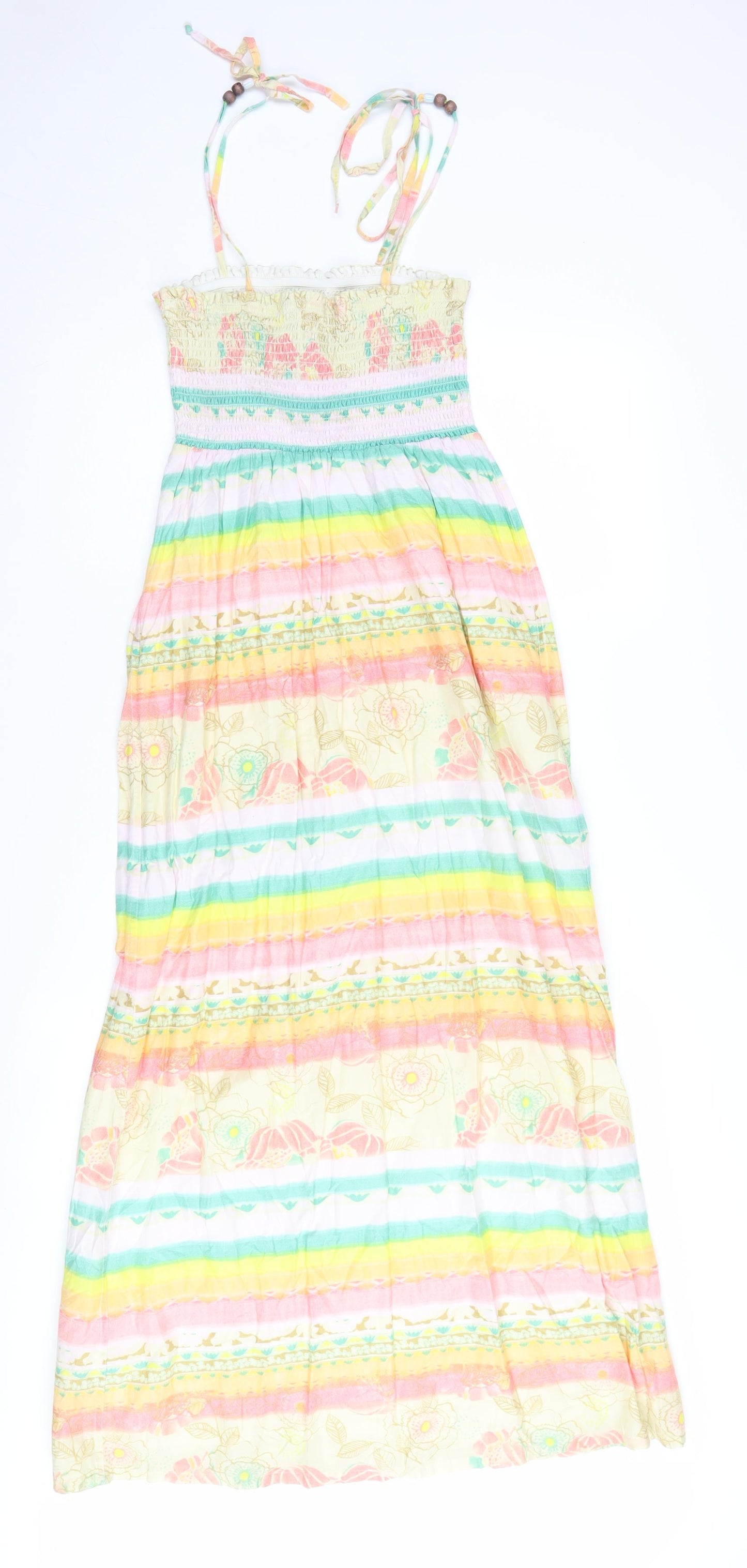 Roxy Women's Multicoloured Bohemian Long Dress M