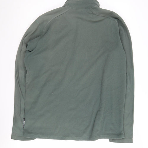 Helly Hansen Men’s Green Fleece Pullover Sweatshirt L