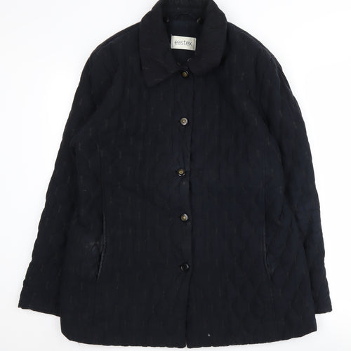 Eastex Women’s Black Quilted Jacket - Size 12