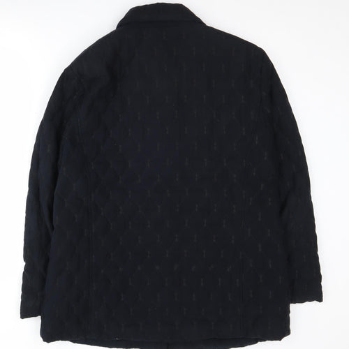 Eastex Women’s Black Quilted Jacket - Size 12