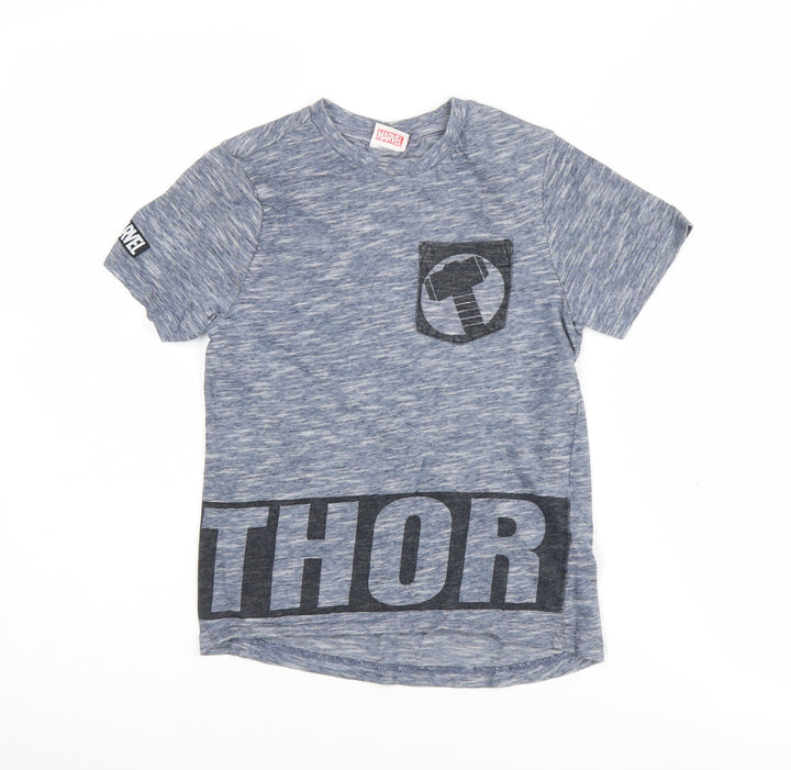 Marvel Boys Blue Thor Graphic T-Shirt 5-6 Years