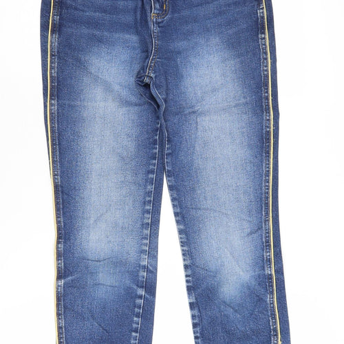 Boden Women's Blue Straight Jeans UK 8, S