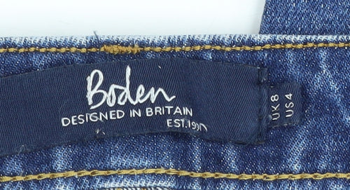 Boden Women's Blue Straight Jeans UK 8, S