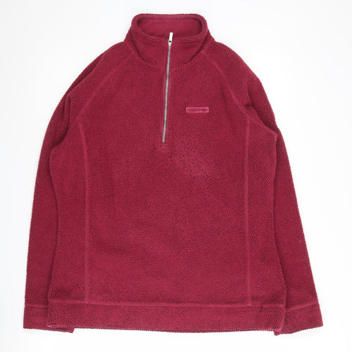 Craghoppers Women's Red Lightweight Fleece Pullover Sweatshirt