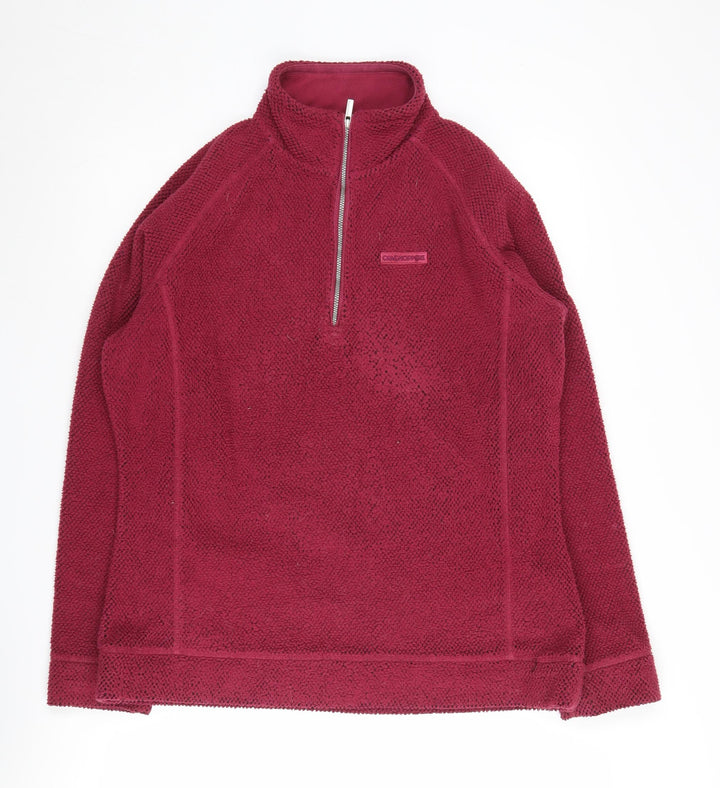 Craghoppers Women's Red Lightweight Fleece Pullover Sweatshirt