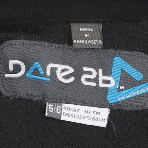 Dare 2b Boys Black Fleece Sweatshirt 5-6 Years