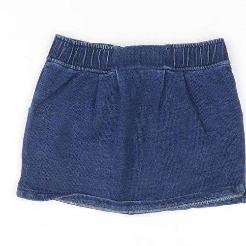 Bench Girls Blue Denim Skirt 3-4 Years Casual Style