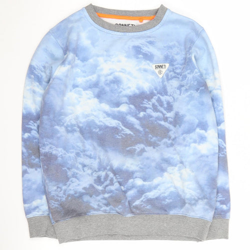 Sonneti Boys Blue Pullover Sweatshirt 12-13 Years