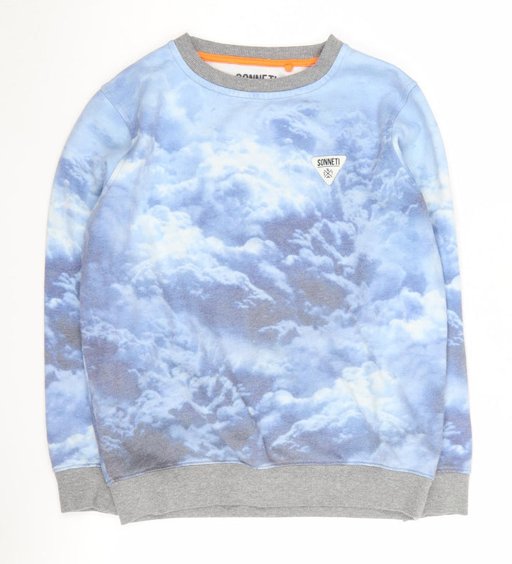 Sonneti Boys Blue Pullover Sweatshirt 12-13 Years