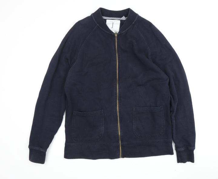Jasper Conran Men’s Blue Cotton M Jacket, Casual