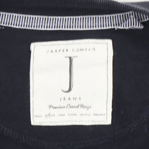 Jasper Conran Men’s Blue Cotton M Jacket, Casual