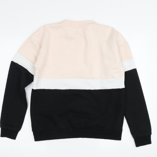 FILA Women's Colourblock Sweatshirt XS - Black/Beige