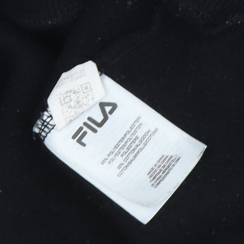 FILA Women's Colourblock Sweatshirt XS - Black/Beige