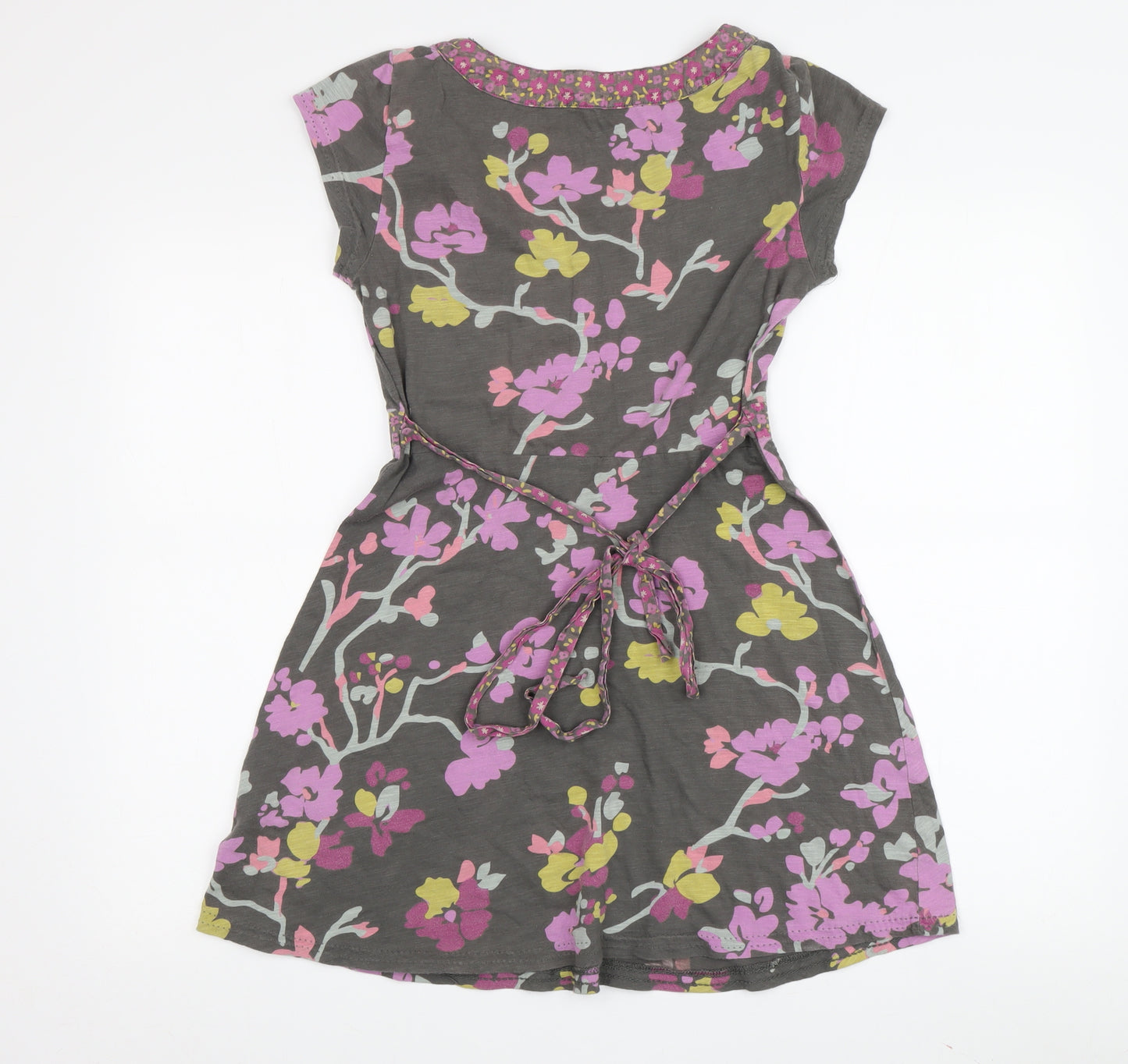 White Stuff Women's Multicoloured Floral A-Line Dress