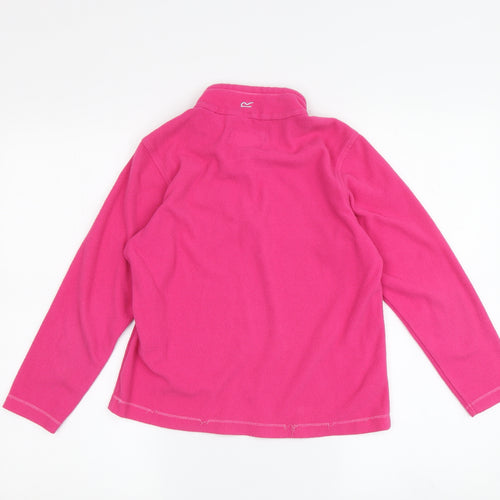 Bloomer Girls Pink Fleece Pullover Sweatshirt 9-10 Years