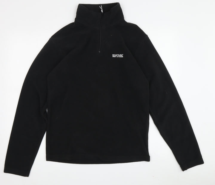 Regatta Unisex Black S Lightweight Fleece Pullover Sweatshirt