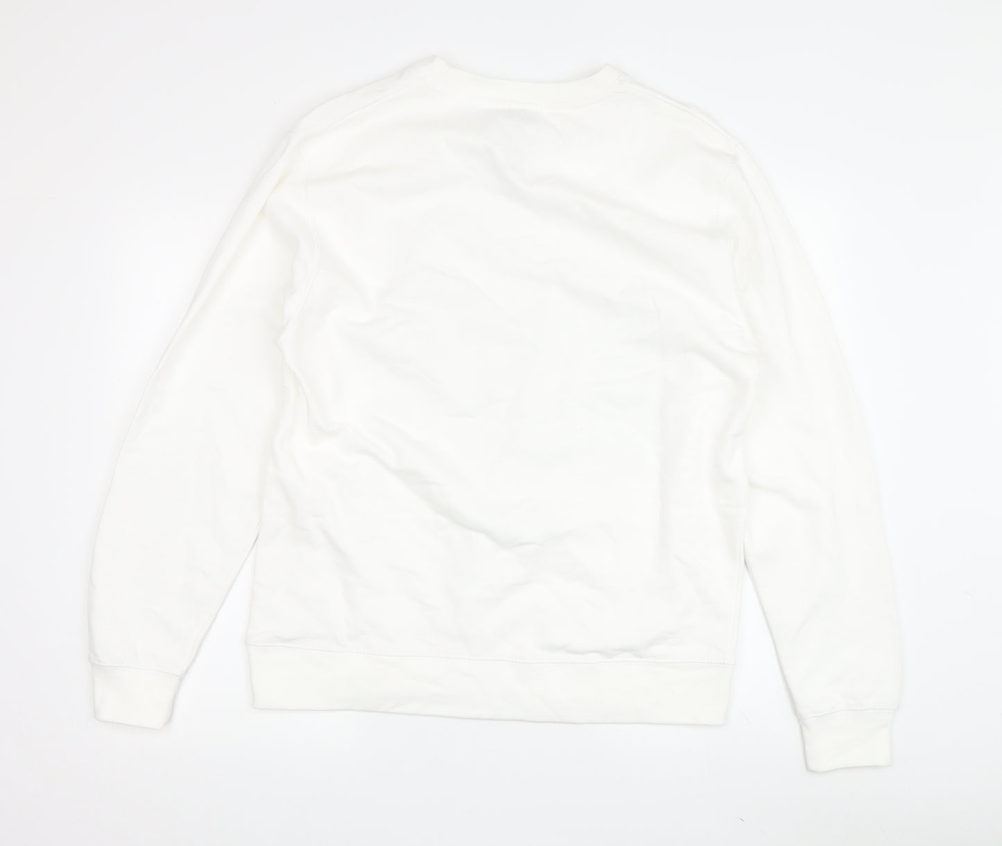 UFC Unisex Adults White Pullover Sweatshirt M