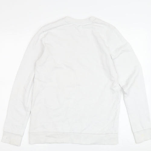 Jack & Jones Teens White Pullover Sweatshirt Size 164