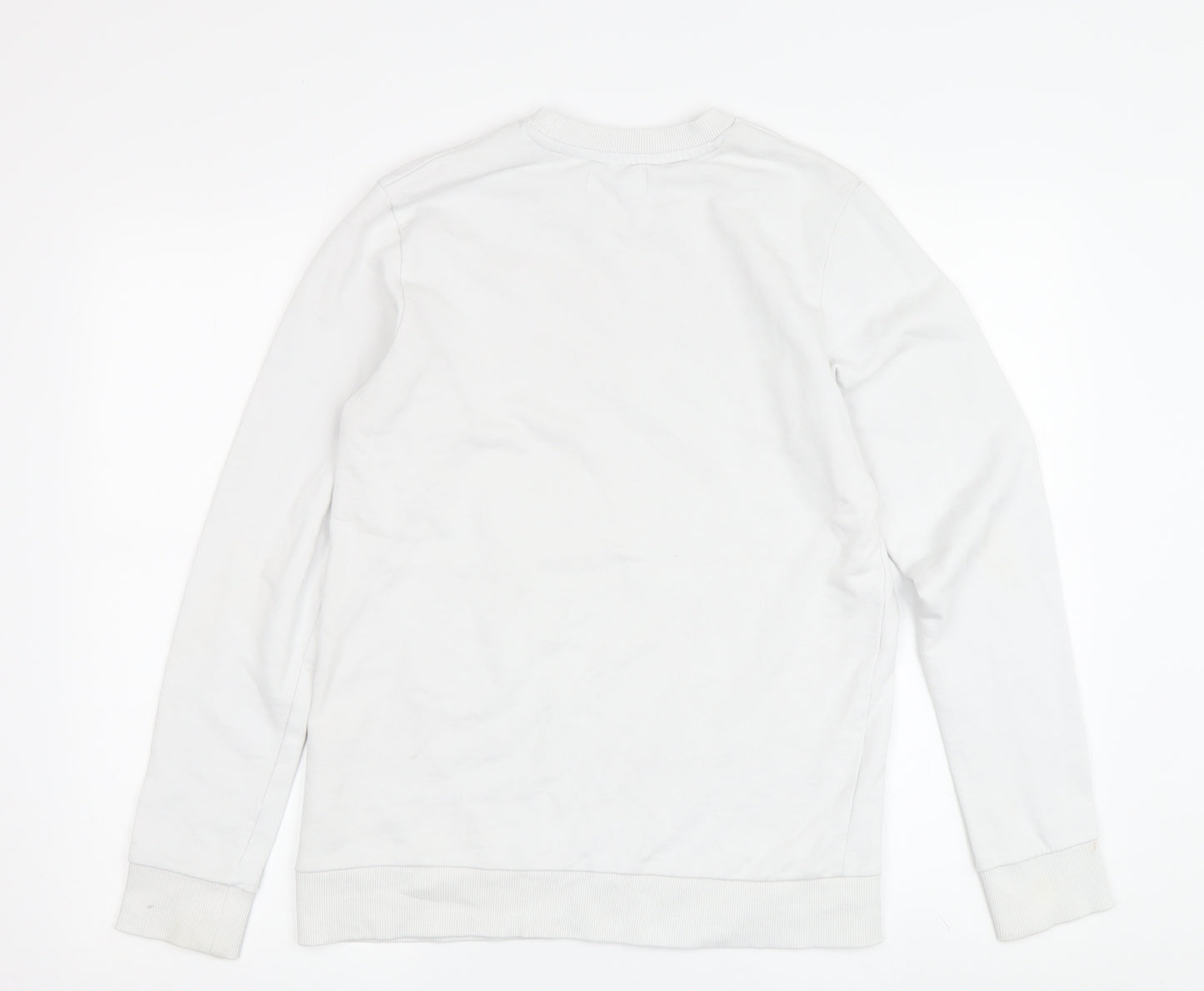 Jack & Jones Teens White Pullover Sweatshirt Size 164