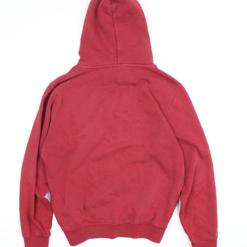 Champion Unisex Red Pullover Hoodie Size S
