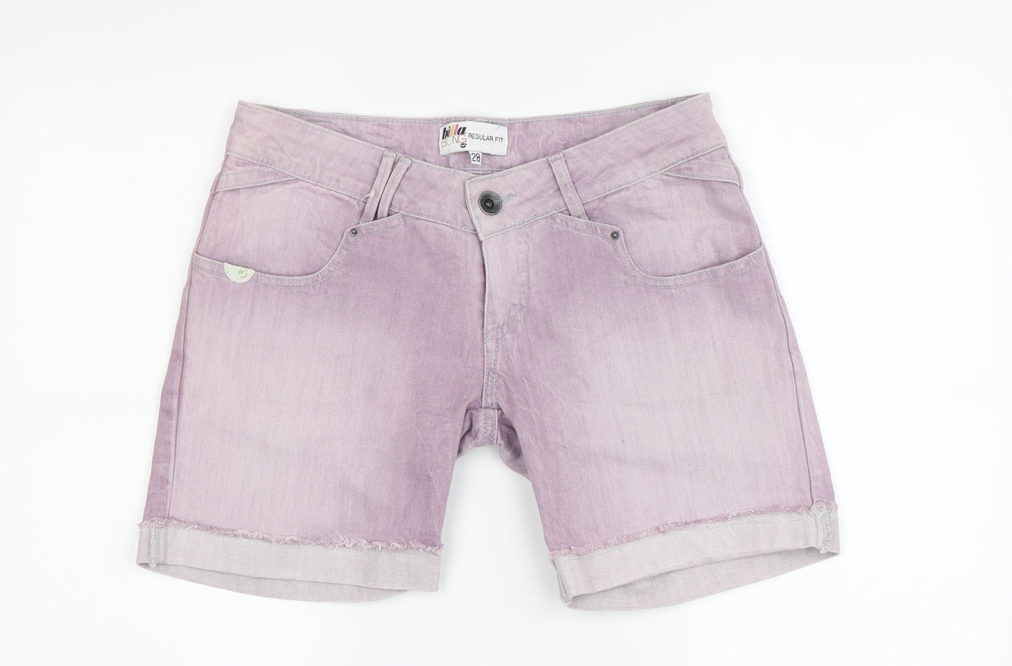 Billabong Women's Purple Denim Shorts Size 10