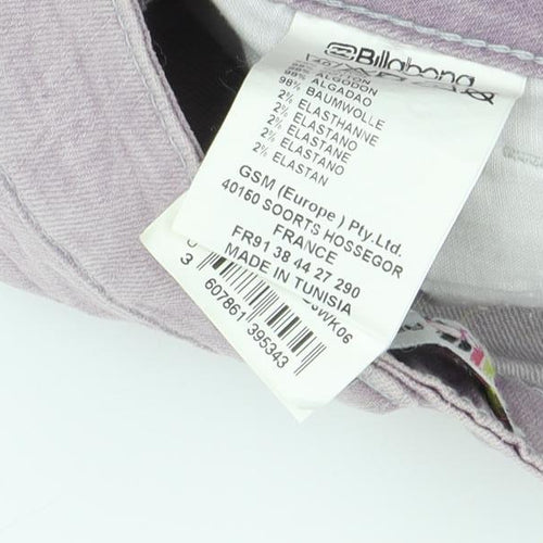 Billabong Women's Purple Denim Shorts Size 10