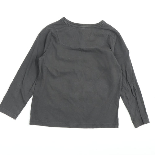 Joules Boys' Black Long Sleeve Graphic T-Shirt, Age 5