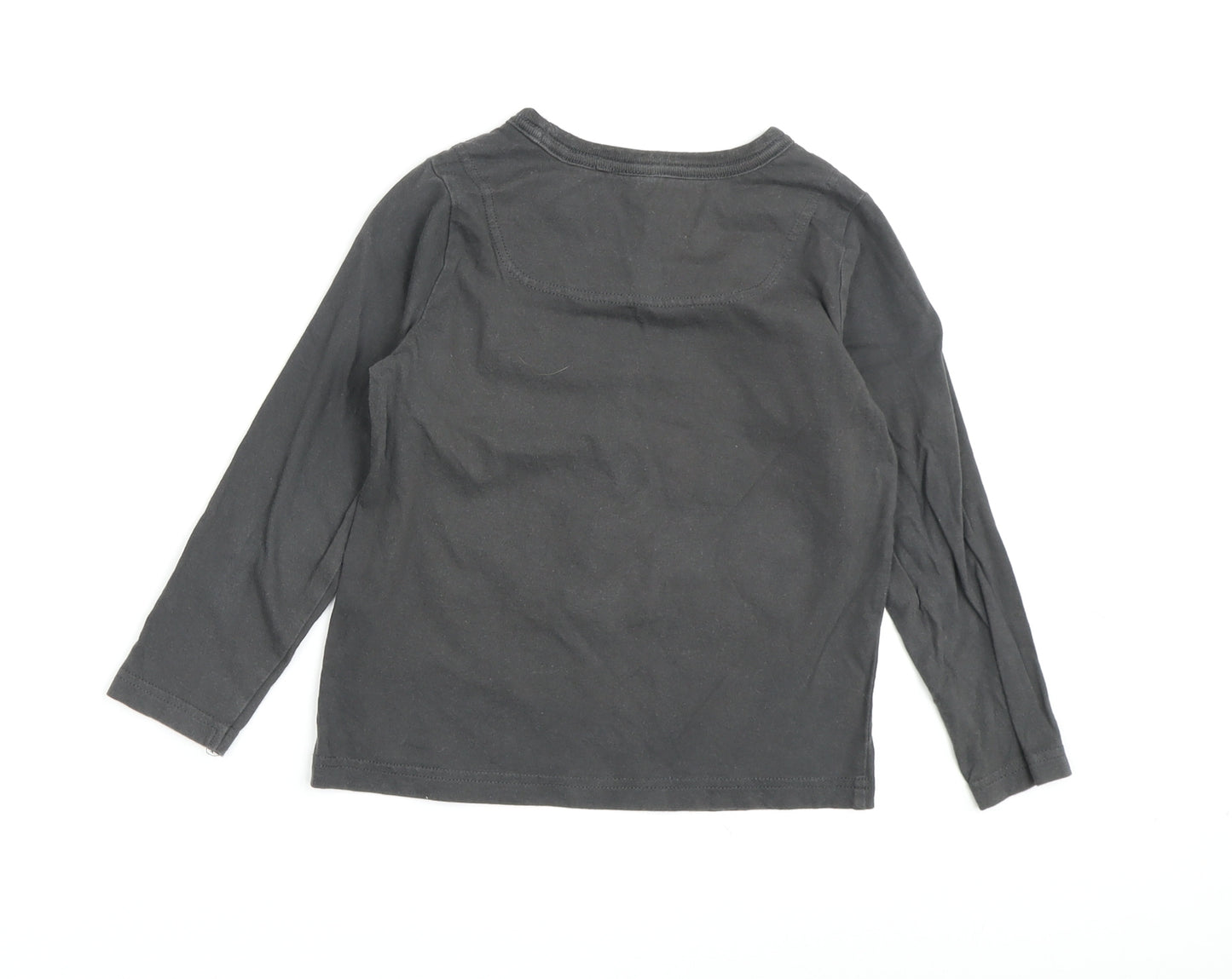 Joules Boys' Black Long Sleeve Graphic T-Shirt, Age 5