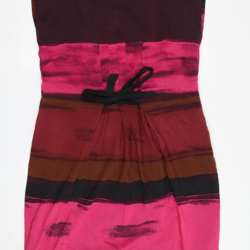 Laura Ashley Women's Multicoloured Shift Dress Size 6