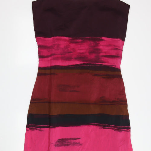 Laura Ashley Women's Multicoloured Shift Dress Size 6