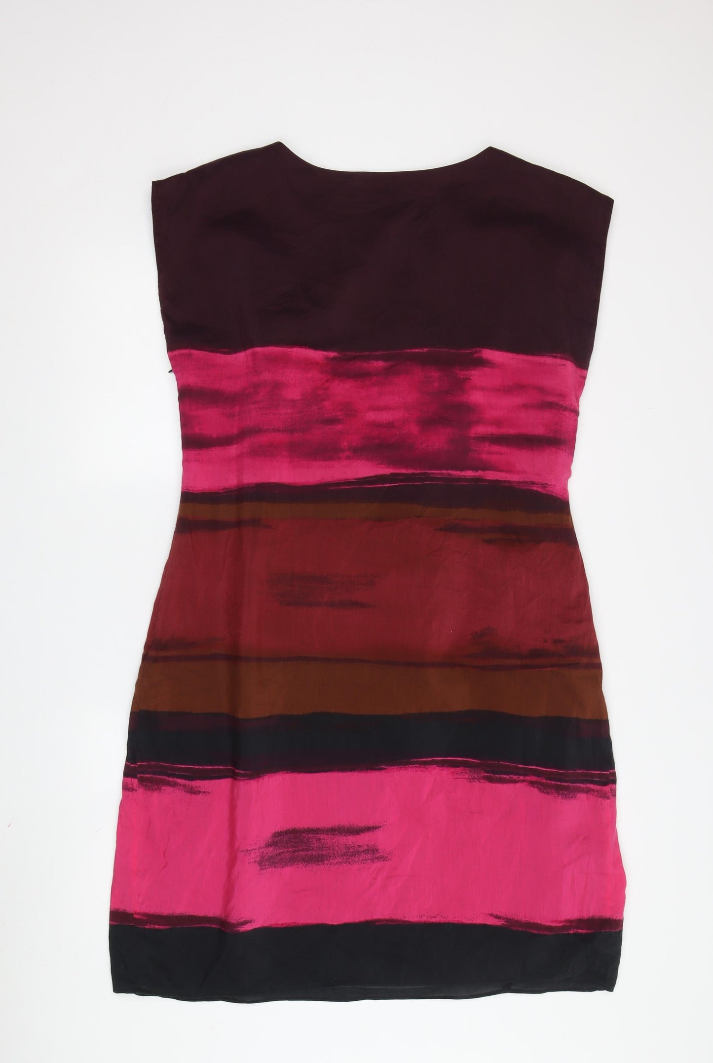 Laura Ashley Women's Multicoloured Shift Dress Size 6