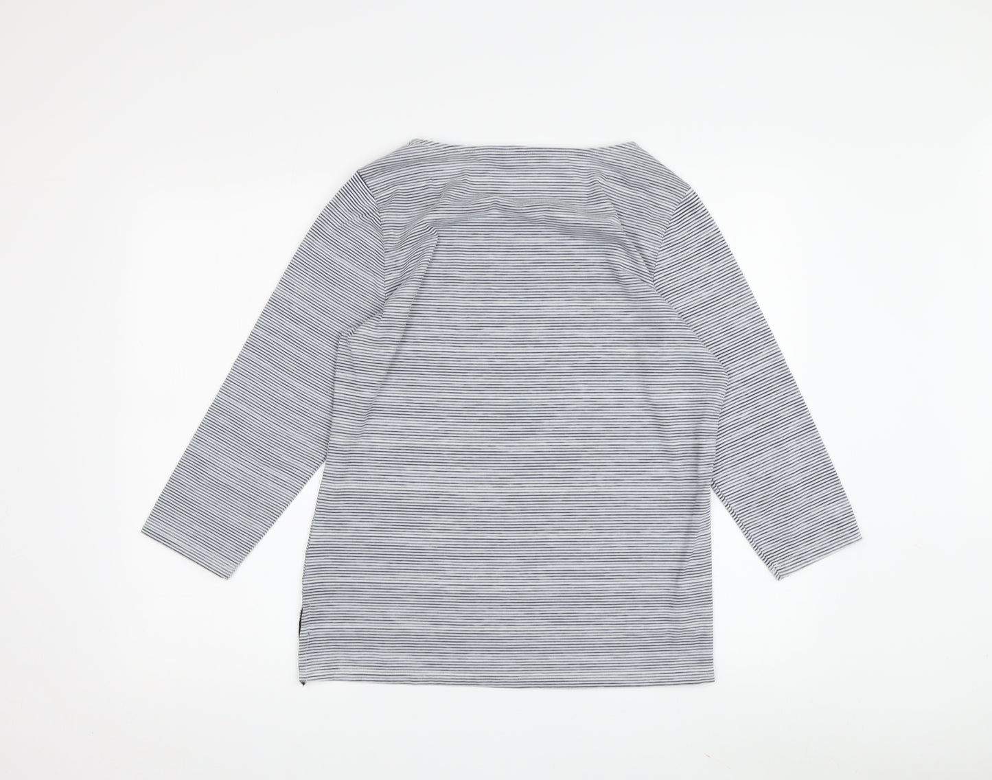 Jasper Conran Women's Blue Striped T-Shirt, Size 14