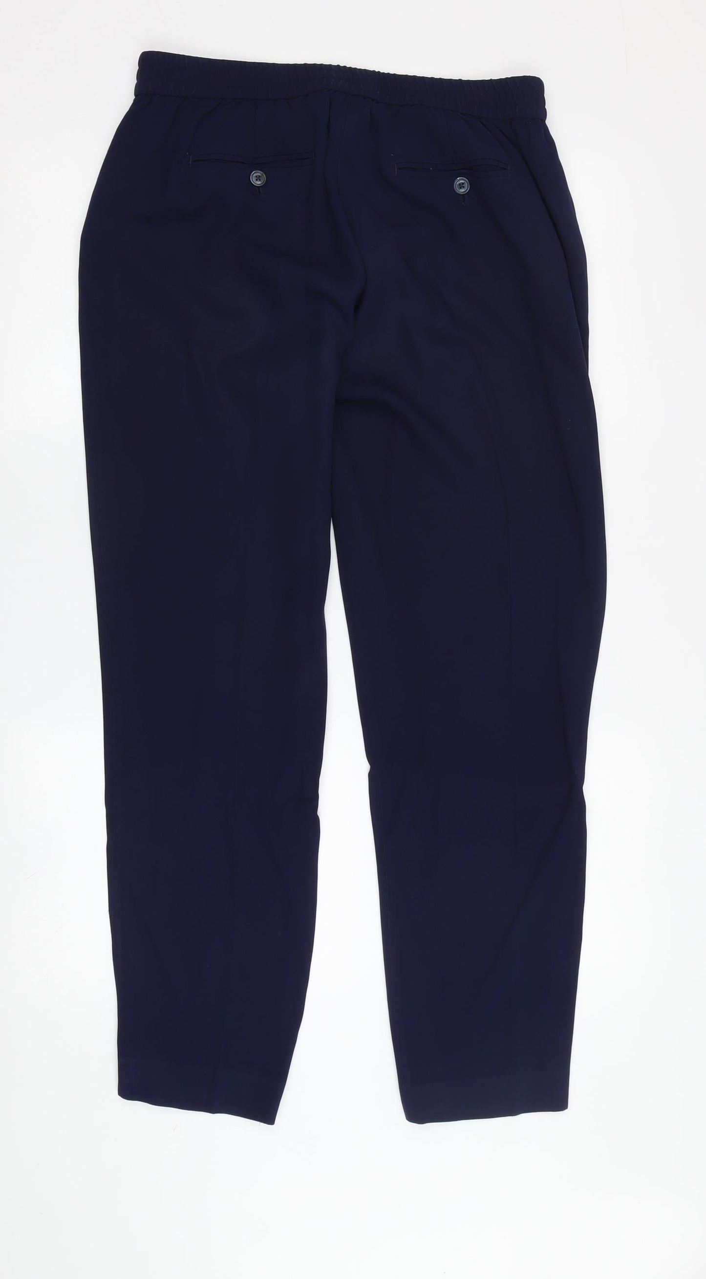 Massimo Dutti Women's Blue Dress Pants Size 14