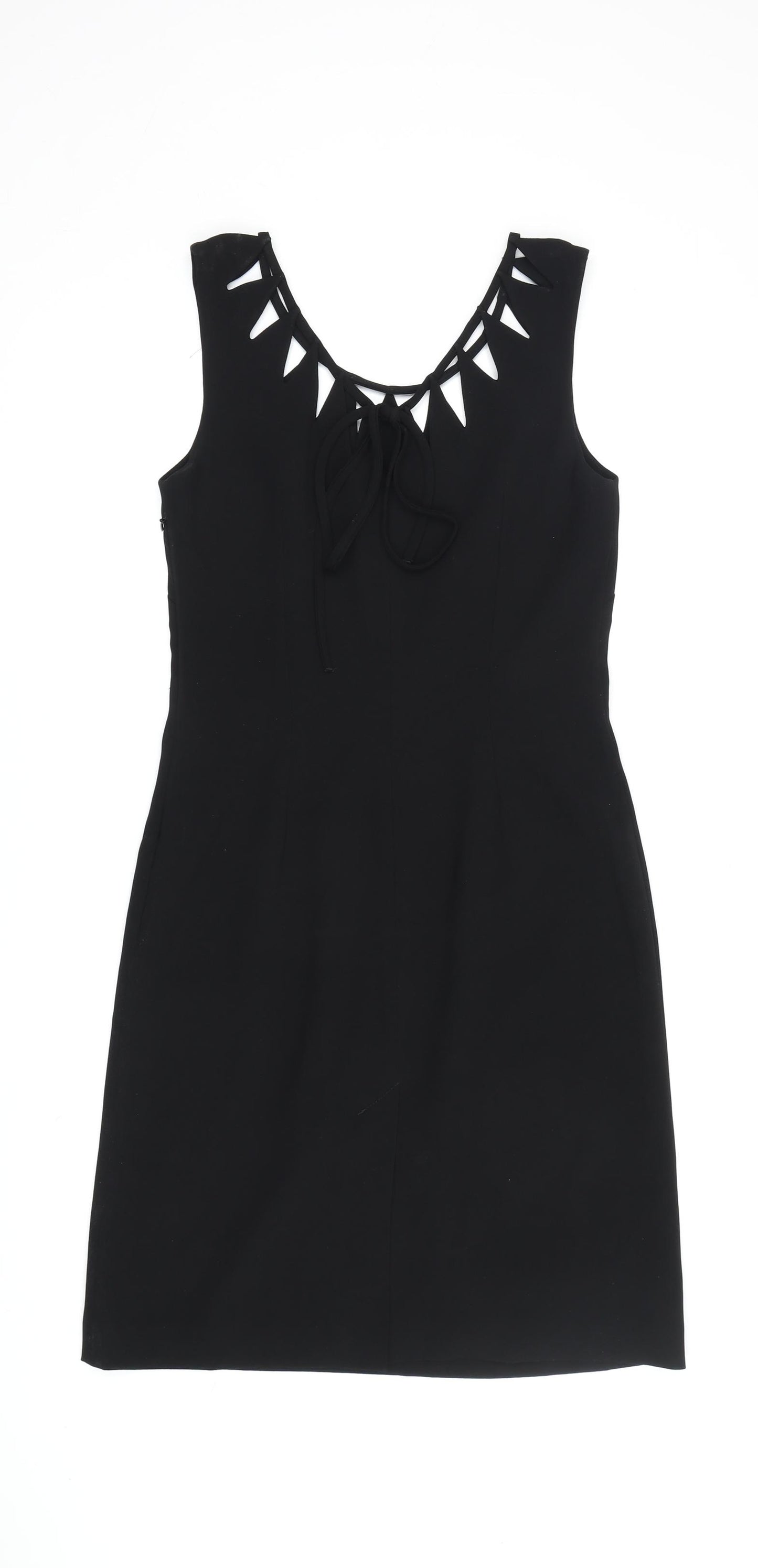 Whistles Women's Black Fit & Flare Dress, Size 10